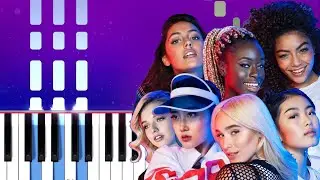 Now United - Come Together (Piano tutorial)