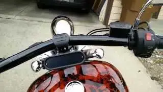 Yamaha Stryker New Handle Bars and Overview