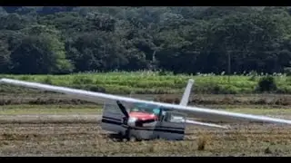 Misterio en Bagaces por avioneta estrellada sin ocupantes