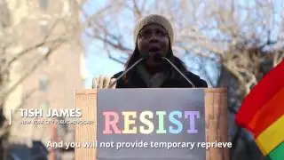 GLAAD at the LGBTQ Solidarity Rally in NYC
