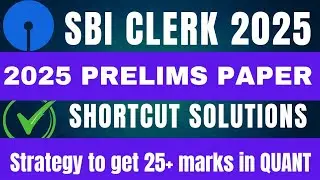 SBI CLERK 2025 PRELIMS MEMORY BASED QUESTION PAPER ANALYSIS IN TELUGU #sbiprelims #paperanalysis