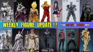 Figure news for this week! SHFiguarts, McFarlane, LPZZ, Hemoxian, BUZZmod, Strom, 303TOYS & Hottoys
