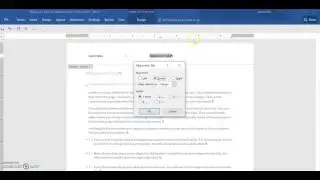 Using Alignment Tabs to format Headers and Footers (Word 2016)