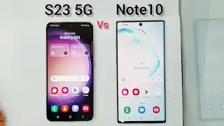 Samsung S23 5G vs Note10 | speed Test | 🔥