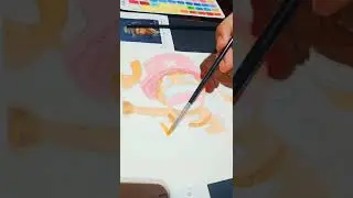 DRAWING USOPP AND CHOPPER/ONEPIECE/WATERCOLOR ART #drawing #shorts #anime #onepiece #usopp #chopper