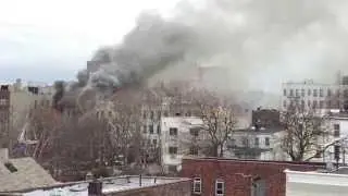 Fire at St. Marks Ave
