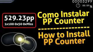 Como instalar el PP Counter en Osu!