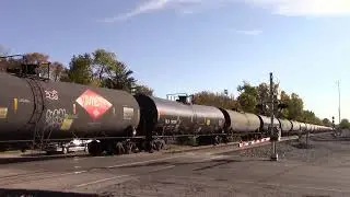 UNION PACIFIC UP GE ES44AC-H Northbound Ethanol Tank Train on the Norfolk Southern Line