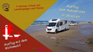Ausflug Autostrand Skiveren / Dänemark