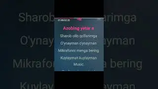 Mirjalol Ne'matov " Endi manga gitara"