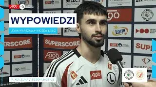 Legia Warszawa - Widzew Ł&oacute;dź 5:3 WYPOWIEDZI 17. kolejka (2025/26)