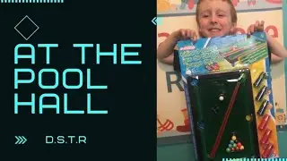 DAD & SON | POOL SHARKS!!!! Tabletop pool!!