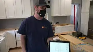 Countertop Template - Eagleville Kitchen Remodel Clip #6- LBK Design Build