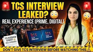 TCS Interview Questions | Prime & Digital Actual Experience + Real Questions 2026