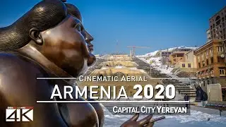 🇦🇲 4K Drone Footage YEREVAN 🔥 Capital of Armenia 🔥🔥🔥 [DJI Phantom 4]