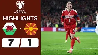Wales vs North Macedonia | 7-1 | Highlights | World Cup Qualifiers 2026