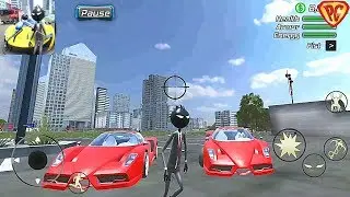 Amazing Crime Strange Stickman Rope Vice Vegas #38 Supercar