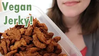 My Favorite Plant-Based Jerky! (Easy, Cheap, Vegan Recipe)
