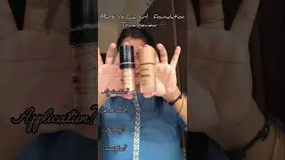 Mars Vs La girl foundation true review🌸 #foundationreview #lagirlfoundation #marsfoundation #youtube