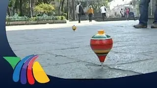 Trompo, un juguete artesanal