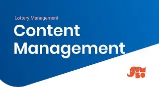 Content Management | Lottery Management