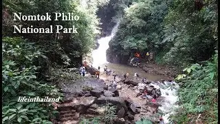 Nomtok Phlio National Park, Chanthaburi, Thailand. Waterfalls in Thailand.