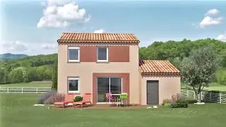 Visite virtuelle d'une maison Phénix à étage avec 3 chambres et garage