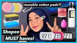 SHOPEE HAUL | Cheap MUST Have Items!  ( Phone case, Alarm Clock, Accessories, Beauty Blender )