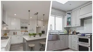 75 Beautiful Laminate Floor Kitchen With Subway Tile Backsplash Design Ideas #417 ✨