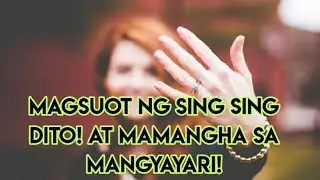 SING SING- ANG WASTONG PAGSUSUOT NITO PARA SWERTEHIN!