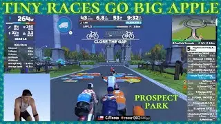 Earning New Route Badges the Hard Way: Zwift Tiny Race Series
