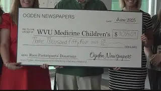 Finish line brought to WVU Children&rsquo;s patients during Ogden Wellness Weekend check presentation