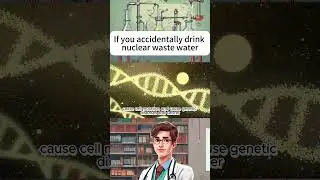 If you accidentally drink nuclear waste water,How your body changes丨menhealthdomain丨#healthy #shorts