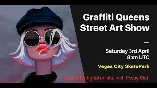 Graffiti Queens Street Art Show on Decentraland