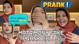 MATRIMONY FAKE PRANK ☎️ CALLS😂 || NAJA FEBIN // FEMIN // RIZLY ABDUL// NAFLA // THESNI 🐒😂