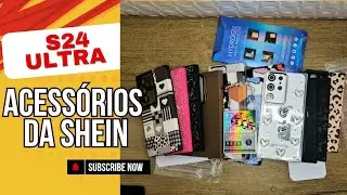 Capinhas e acess&oacute;rios da SHEIN para o  galaxy s24 ultra #samsung #s24ultra #shein