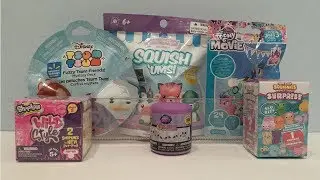 Squish'Ums Tsum Tsum Fashems Shopkins Opening - Toy Surprises Mix #76