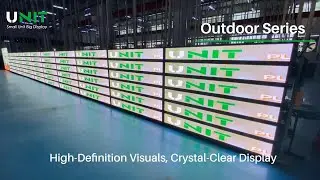 Outdoor P3.33mm Iron Cabinet LED Display | Waterproof Test