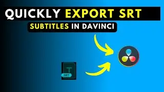 How to Quickly Export Subtitles as SRT in DaVinci Resolve