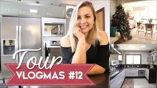 TOUR PELA COZINHA + DECORAÇÃO DE NATAL DO AP | VLOGMAS #12