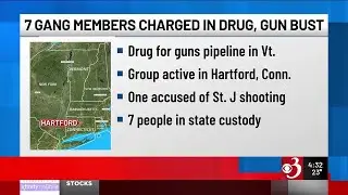 Conn. gang members indicted for criminal acts that extended into Vermont