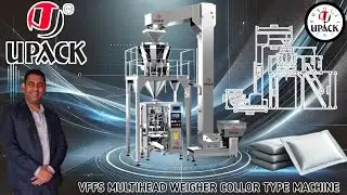 🚀 High-Speed Multihead Weigher VFFS Packaging Machine in Action ⚙️ | Precision & Efficiency 🎯