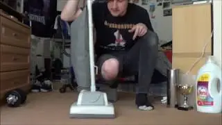 my 1958 hoover junior 1334 grey and white quick review and demo (now sold)