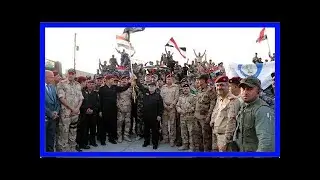 Iraq declares the end of its war on isil