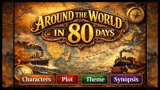 Around the World in 80 Days: Theme, Characters & Plot Explained | Class 12 English