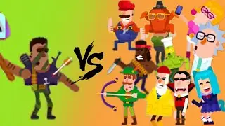 Bowmasters ARNOLD - Unstoppable Won Tournament epic gameplay