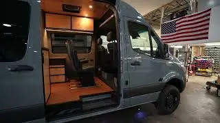 Custom Camper Van Built in the Southeast - 2022 Mercedes Sprinter 170wb 4x4
