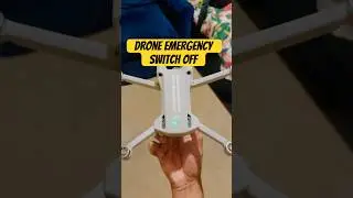 DJI drone Emergency turn off #drone #djimini3pro