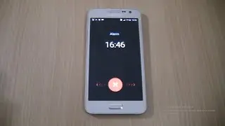 Samsung Galaxy A3 2015 Alarms clock