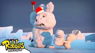 RABBIDS INVASION | Snow Rabbid (S3E54) New episodes | Cartoon for kids